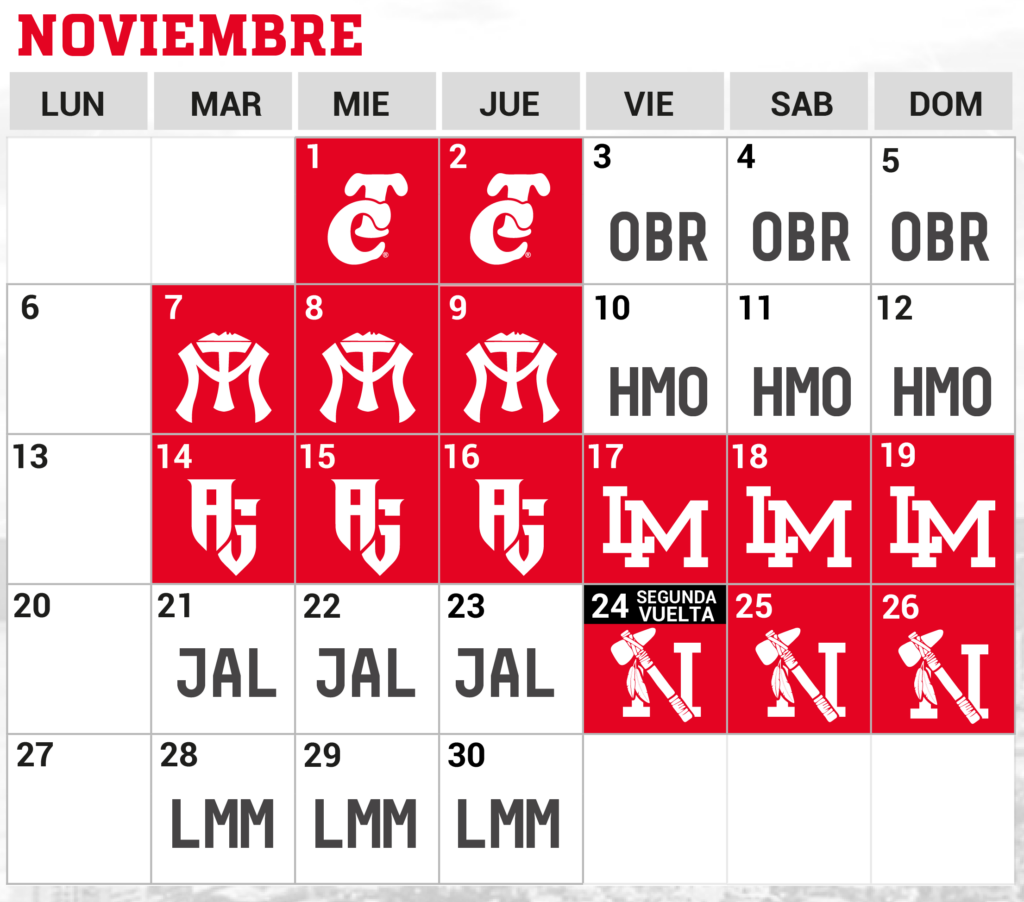 Venados Baseball Schedule